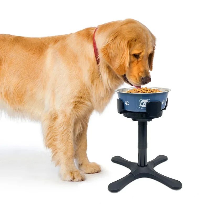Adjustable Elevated Dog Bowls for Comfortable, Healthy Feeding