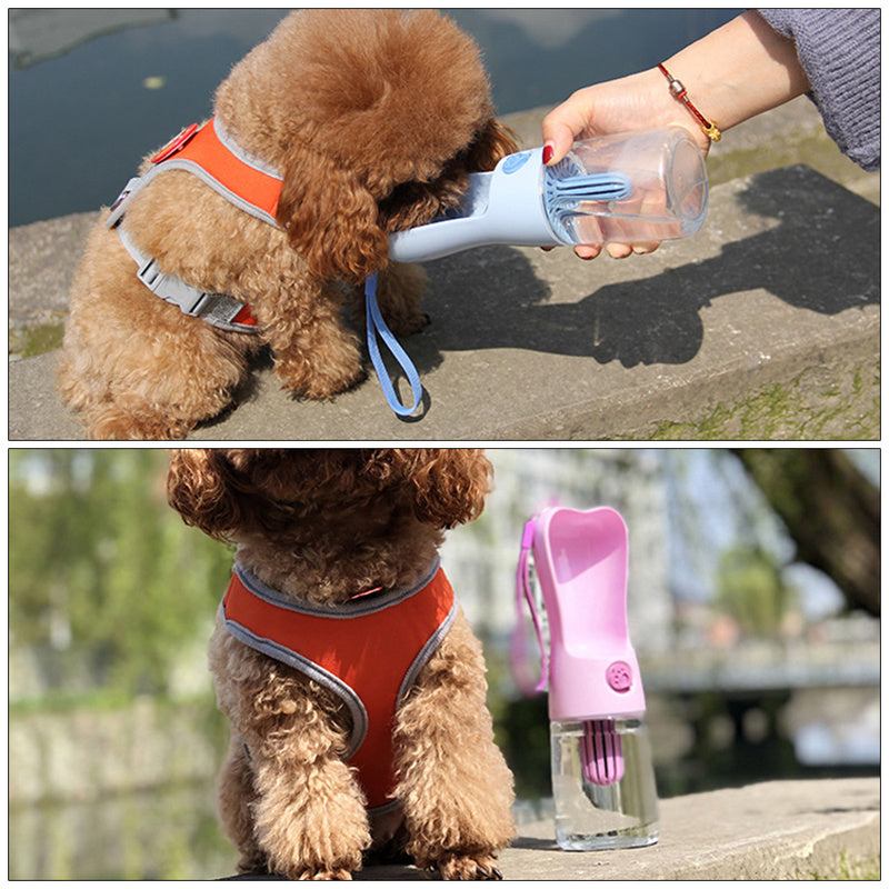 Pet Water Bottle for Walks and Adventures