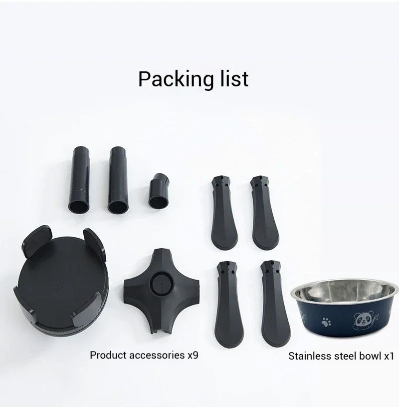 Adjustable Elevated Dog Bowls for Comfortable, Healthy Feeding