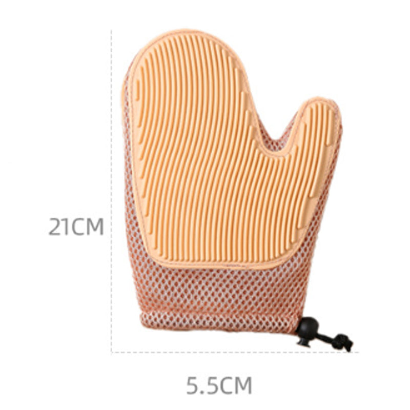 Gentle Pet Fur Remover Glove for Daily Grooming