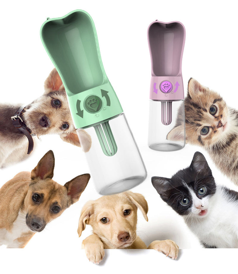 Pet Water Bottle for Walks and Adventures