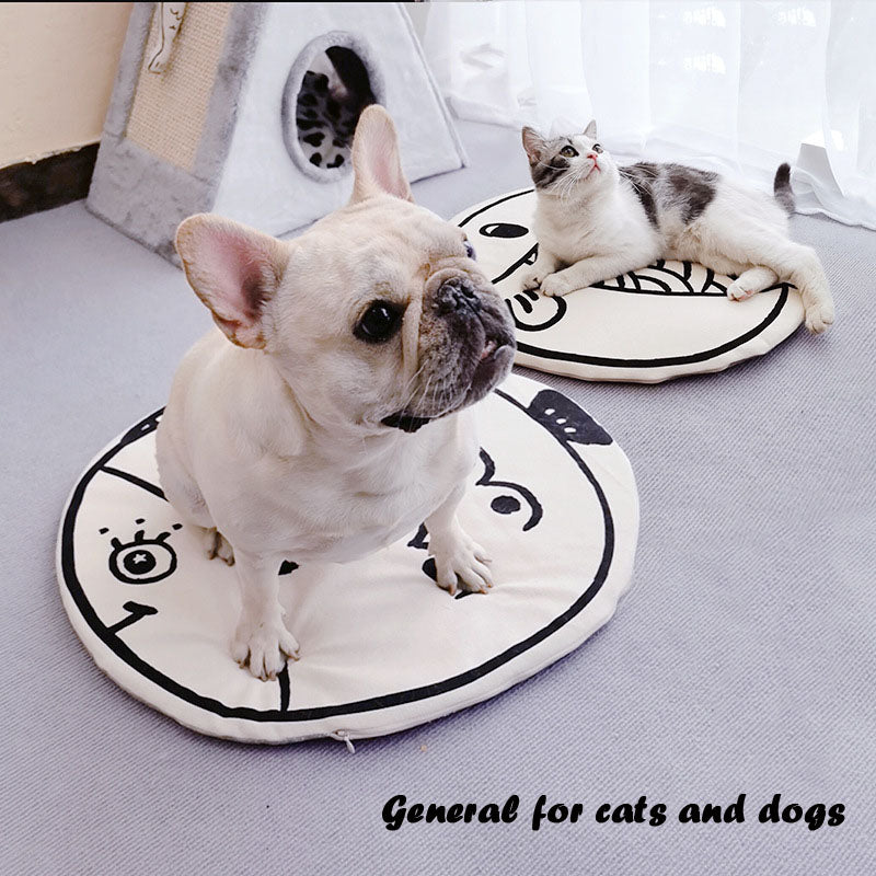 Cartoon Fish Pet Cooling Mat for Summer Comfort