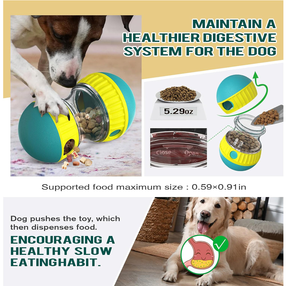 Dog Puzzle Toy for Mental Stimulation and Feeding