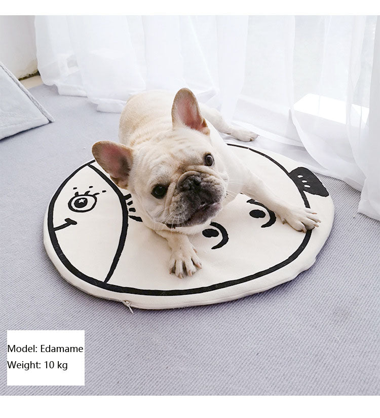 Cartoon Fish Pet Cooling Mat for Summer Comfort