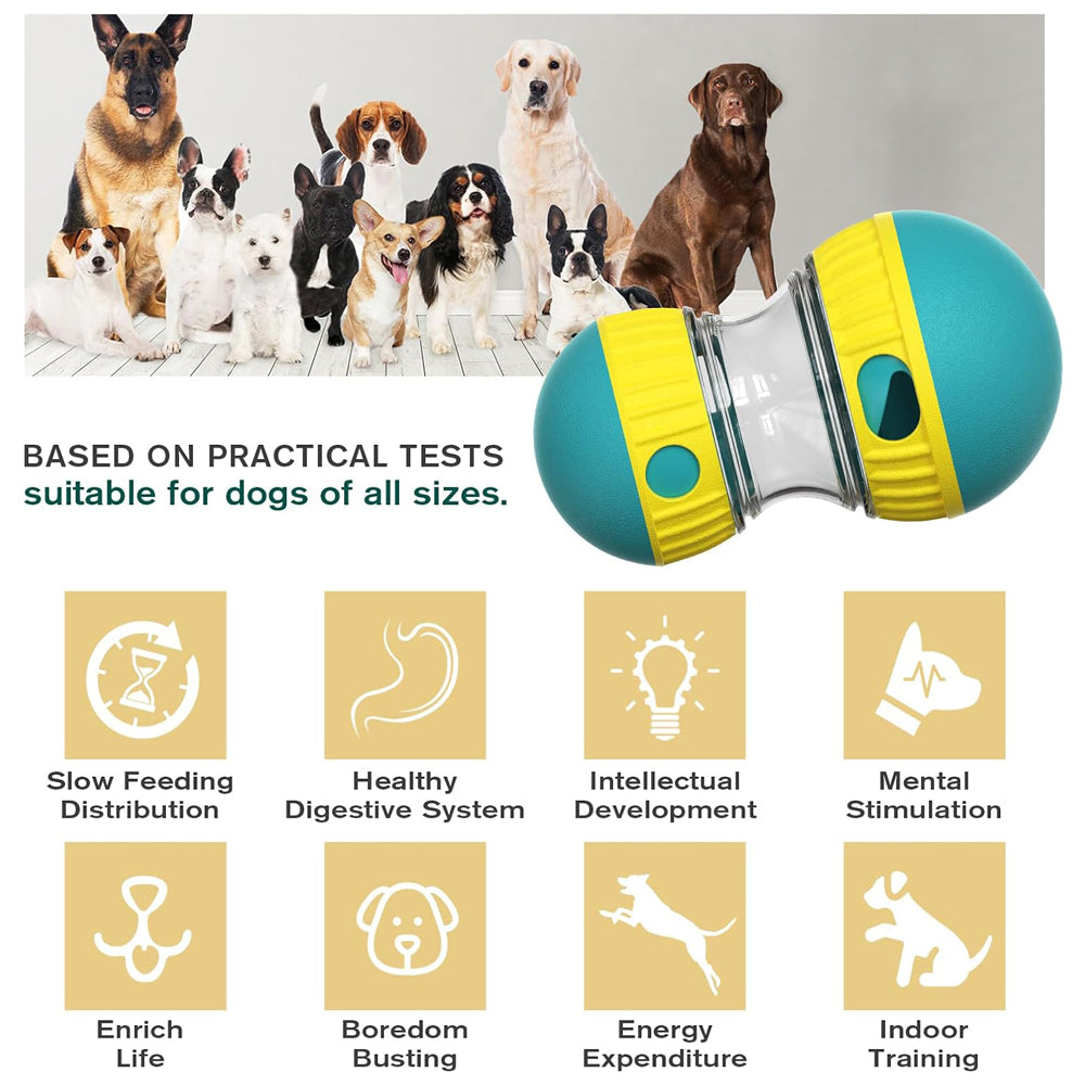 Dog Puzzle Toy for Mental Stimulation and Feeding